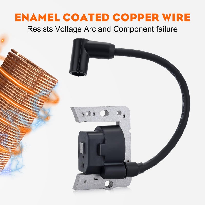 Hipa 34443D Solid State Ignition Coil for Tecumseh 34443 34443A 34443B 34443C LV195EA LEV120 LV195XA 1a138-42-12 1a138-28-7 1a138-52-12 - Image 5